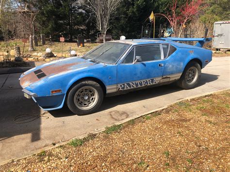 Barn Find: A De Tomaso Pantera Project Super Car