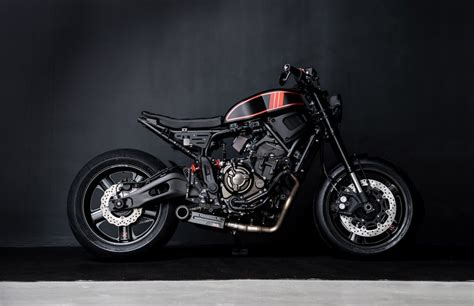 Custom Yamaha XSR700: The Enforcer | Old News Club