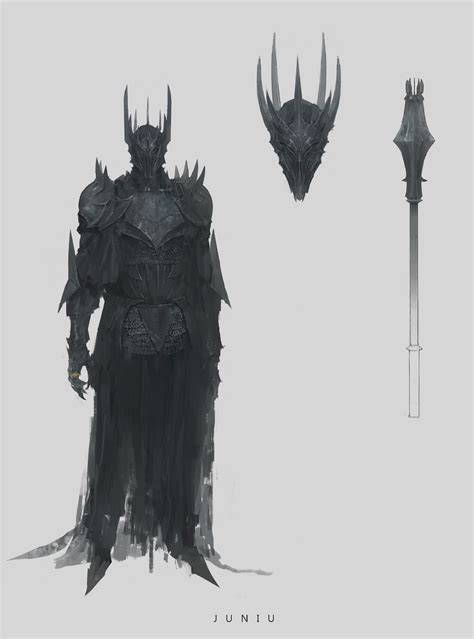 ArtStation - Sauron, Ben Juniu | Fantasy character design, Concept art characters, Dark fantasy art