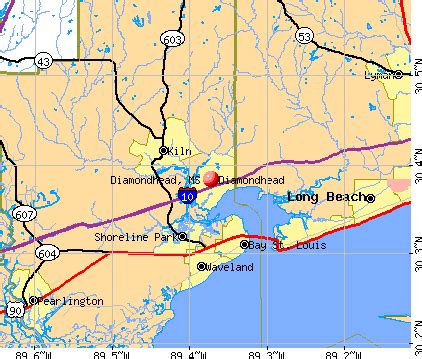 Diamondhead, Mississippi (MS 39525) profile: population, maps, real ...