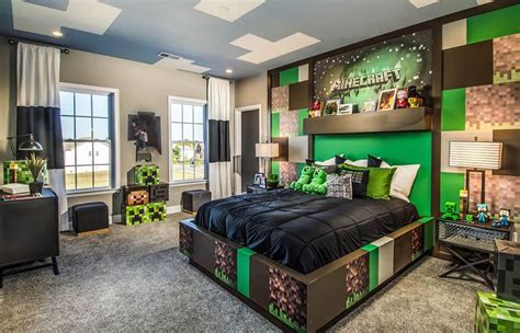 31 Stylish Accent Wall Ideas (Interior Designs) | Minecraft bedroom ...