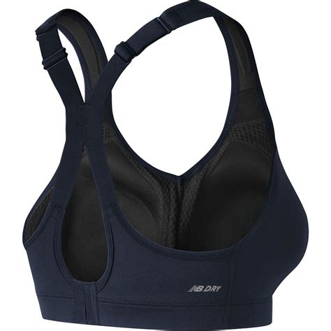 New Balance Synthetic Power Sports Bra in Blue - Lyst