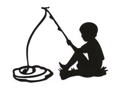 Boy/Child fishing Silhouette | Clipart Panda - Free Clipart Images