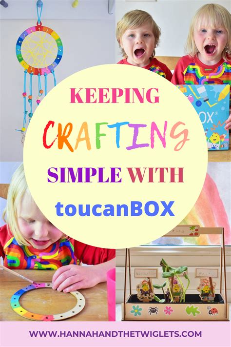 toucanBox Craft Kit Review | AD/Gifted - Hannah and the Twiglets