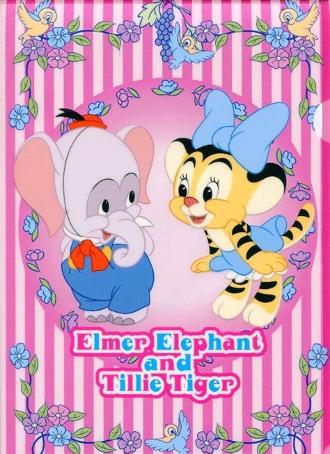 Elmer Elephant (1936) Elmer Elephant and Tillie Tiger. | Vintage disney, Old cartoons, Disney ...