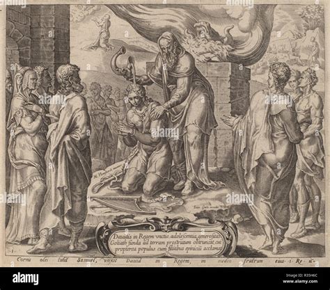 Samuel Anointing David. Dated: c.1556. Medium: engraving. Museum ...