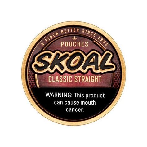 Order Skoal Straight .82oz Original Pouches | Northerner US