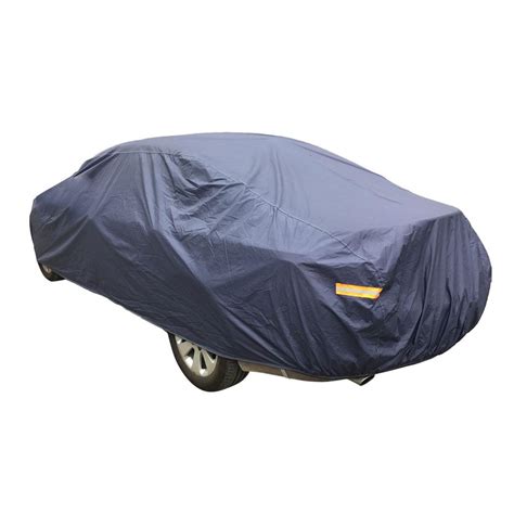 Full Car Cover PEVA Cotton Waterproof Sun UV Snow Rain Dust Protection ...