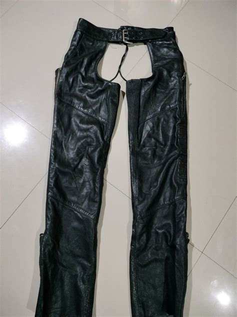 Harley Davidson pants, Men's Fashion, Bottoms, Trousers on Carousell