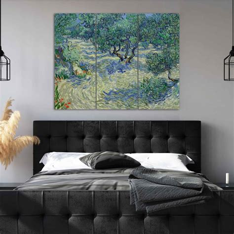 Olive Orchard Van Gogh Wall Art Olive Orchard Canvas Print | Etsy