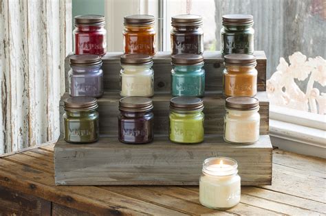 8 oz mason jar scented candle. The perfect touch of rustic décor in ...