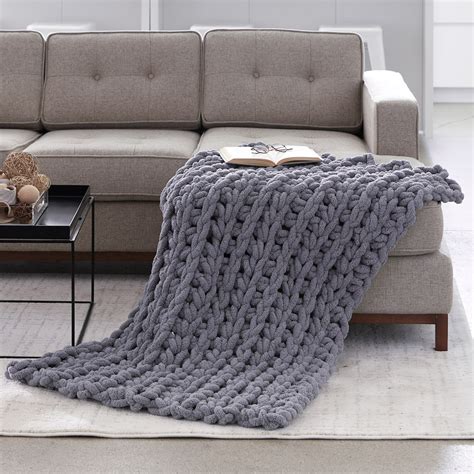 Bernat® Blanket Big™ Big Ridge Crochet Throw