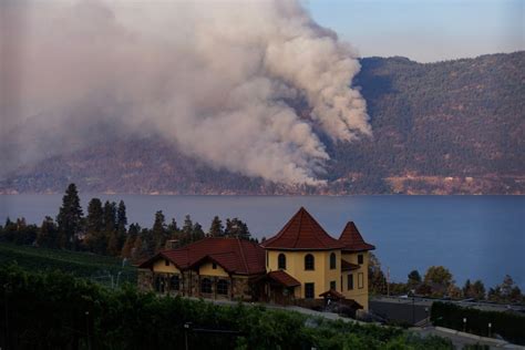 British Columbia orders more evacuations as wildfires continue