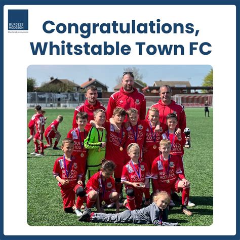 Burgess Hodgson LLP on Twitter: "Whitstable Town FC won the Faversham ...