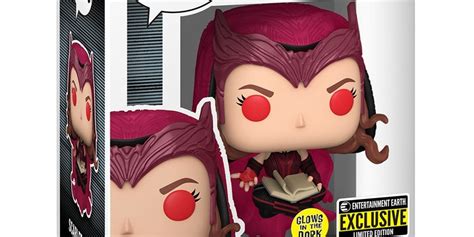 WandaVision: Funko Reveals Glow-in-the-Dark Scarlet Witch Pop