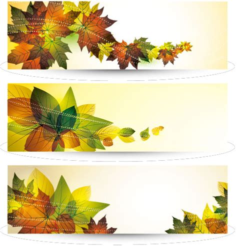 Free fall leaves banner vector graphics free vector download (16,594 Free vector) for commercial ...