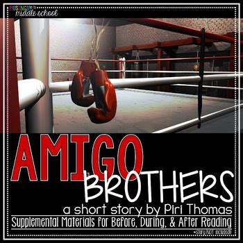 Amigo Brothers by Piri Thomas by Musings from the Middle School | TpT