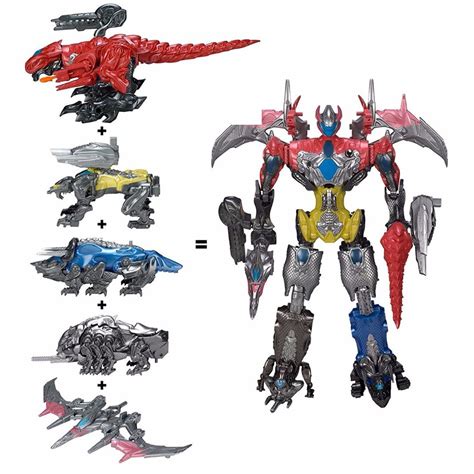 Power Rangers O Filme Megazord Gigante Colossal 70cm - 5 Zords + 5 ...