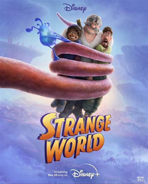 Disney Animation Shares New Poster Art For Upcoming "Strange World" Disney+ Release ...