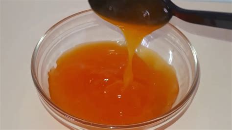 Orange glaze for cake || orange glaze without cream - YouTube