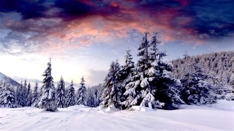 Anime Snowy Scenery Wallpapers - Wallpaper Cave