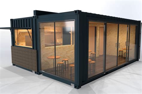 Container Cafe - 20ft Container Conversion For Sale | Portable Space