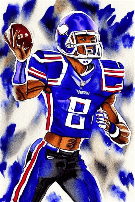 Justin Jefferson Touchdown Celebration Dance · Creative Fabrica