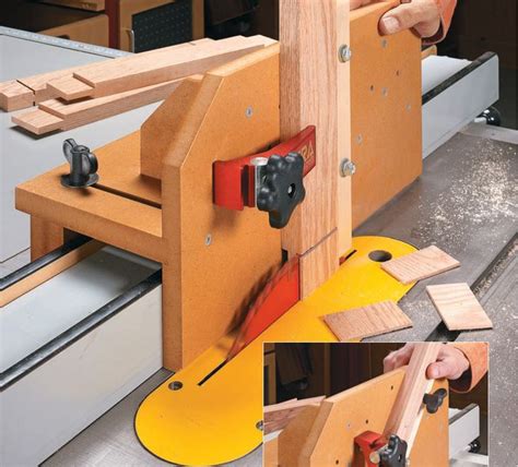 Adjustable Tenon Jig | Tenon jig, Table saw, Woodworking jigs