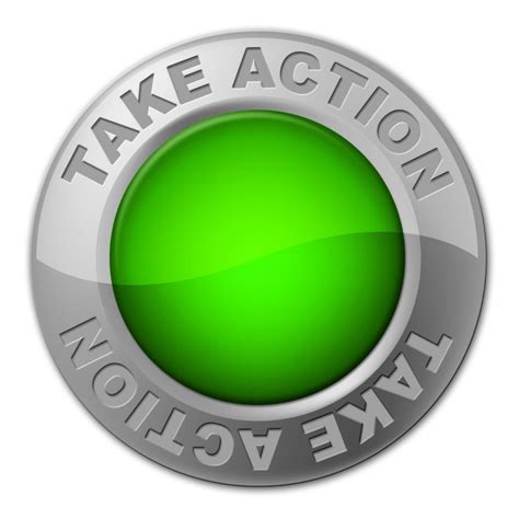 Free Stock Photo of Take Action Button Shows Active Knob And Activism ...