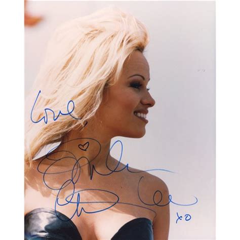 Pamela Anderson signed photo