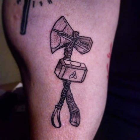 101 Amazing Mjolnir Tattoo Designs You Need To See! | Marvel tattoos ...