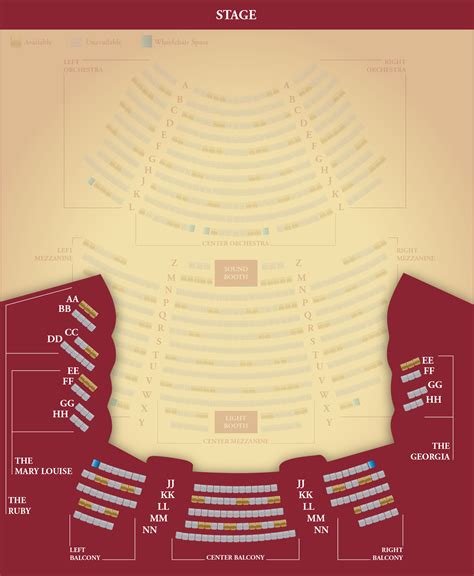 The Sharon | Seating at The Villages Sharon L. Morse Performing Arts Center