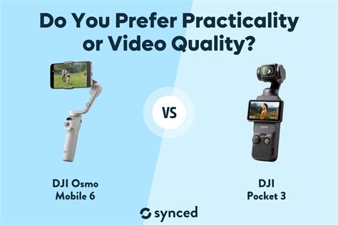 DJI Osmo Mobile 6 vs DJI Pocket 3