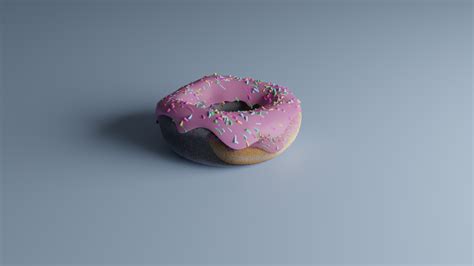 finished blender guru donut tutorial but donut doing this duiring ...