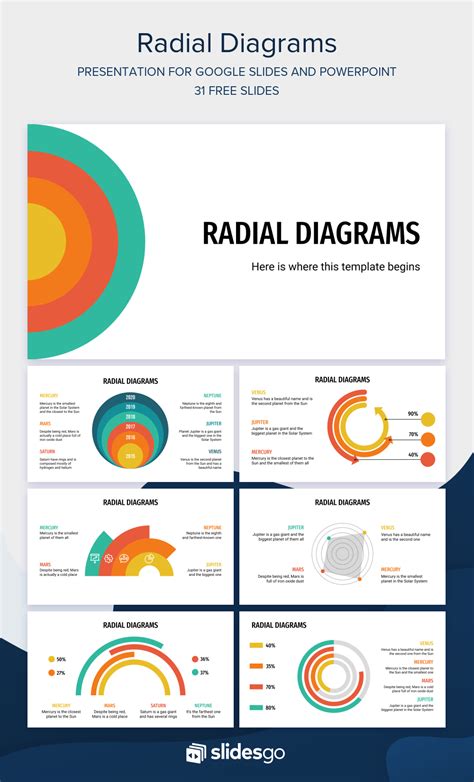 Radial Diagrams for Google Slides & PowerPoint