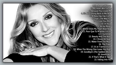 Celine Dion Greatest Hits Full New | Best Of Celine Dion HD/HQ - YouTube