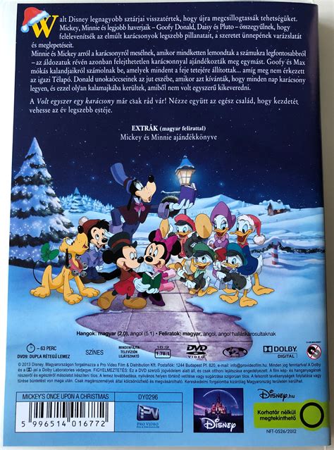 Mickey's Once Upon a Christmas DVD 1999 Mickey Egér - Volt egyszer egy Karácsony / Starring ...