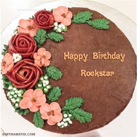 Happy Birthday Rockstar Cakes, Cards, Wishes