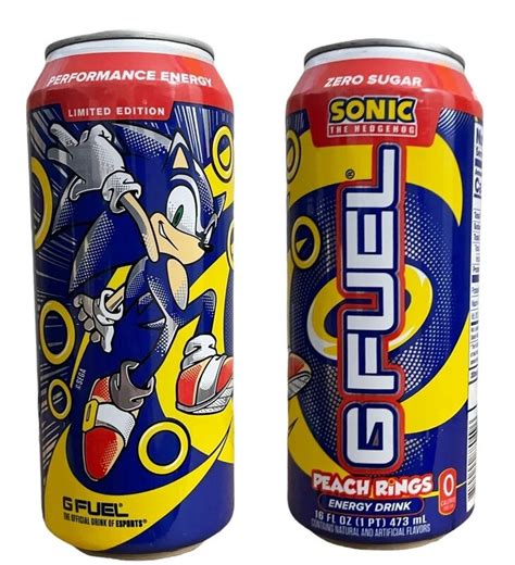 GFUEL 473ml - Sonic Peach Rings