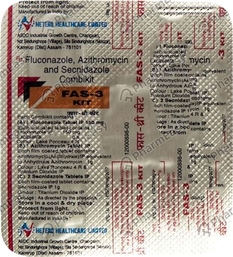 Fas 3 Kit: Uses, Side Effects, Price & Dosage | PharmEasy