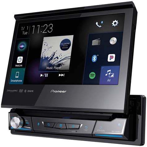 Pioneer AVH-3500NEX Single DIN 7 inch In Dash Car Stereo Receiver with DVD, Apple CarPlay and ...