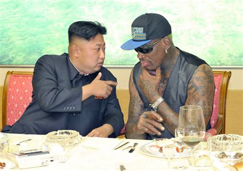 Dennis Rodman Says Hanging Out With Kim Jong-un Involved ‘A Little Karaoke, Some Vodka And ...