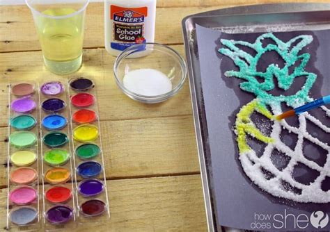 Salt Painting For Kids | Skip To My Lou