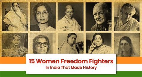 15 Women Freedom Fighters in India That Made History in 2020 | Women freedom fighters, Freedom ...