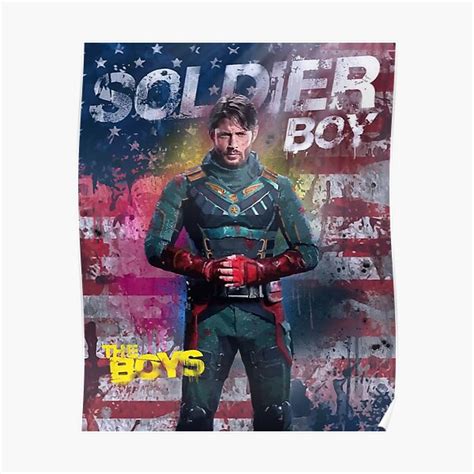 "soldier boy - the boys" Poster for Sale by KitchenContents | Redbubble