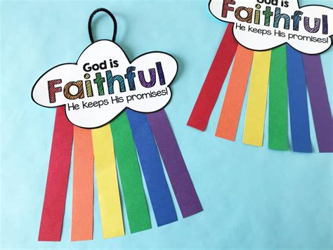 Noah's Ark Rainbow Craft | Fun365