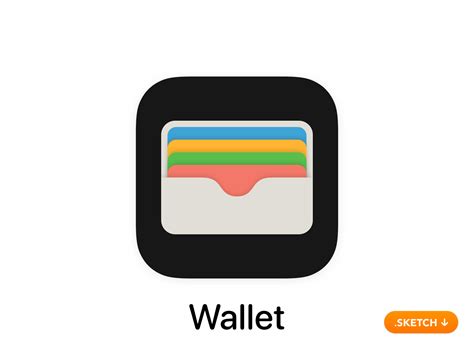 Apple "Wallet" App Icon - iOS 13 by Around Sketch on Dribbble