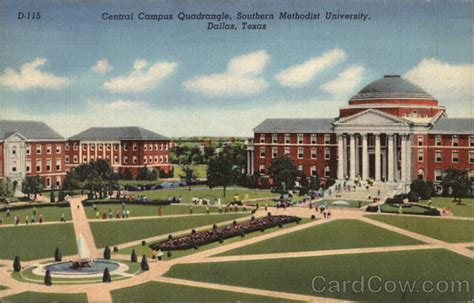 Central Campus Quadrangle at Southern Methodist University Dallas, TX