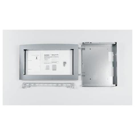 GE Profile Built-In Microwave Trim Kit (Stainless steel) at Lowes.com