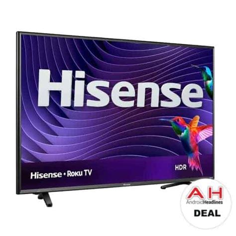 Deal: Hisense 50-inch 4K Ultra HD HDR Roku TV for $298 - 11/24/17